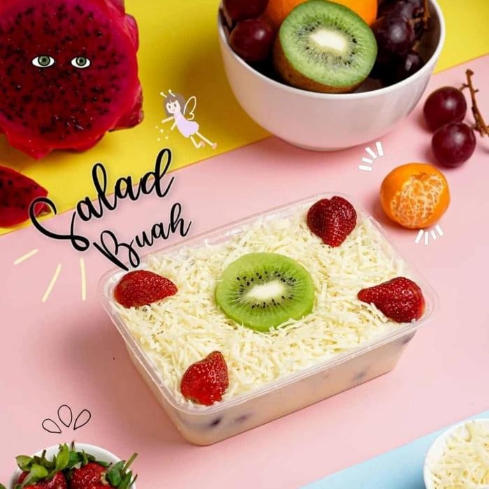 

SALAD BUAH FRUIT SALAD PREMIUM 200 ML 300 ML 400 ML 750 ML GOJEK GRAB