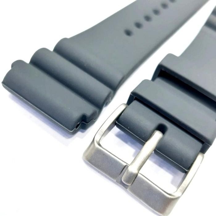 Strap Rubber Silicone Jam Tangan Seiko Diver Ukuran 22Mm Ori Original Asli