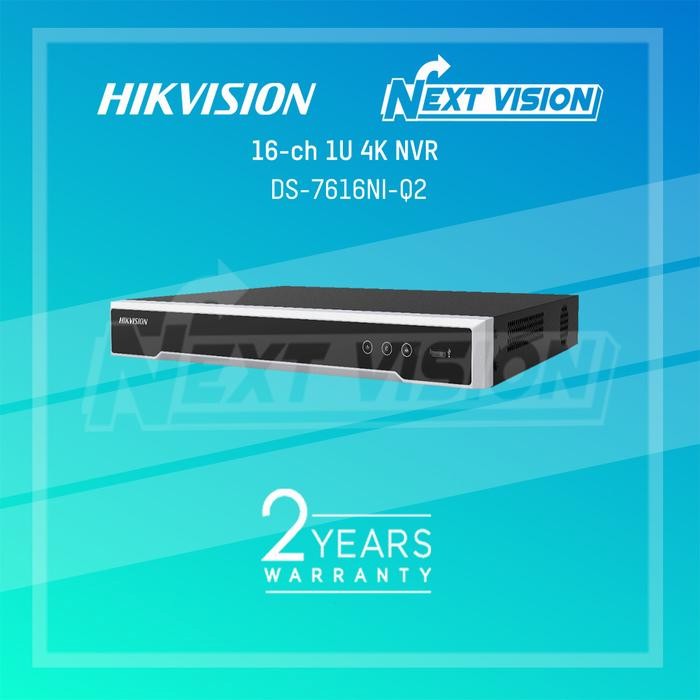 DS-7616NI-Q2 - HIKVISION NVR 16 CH