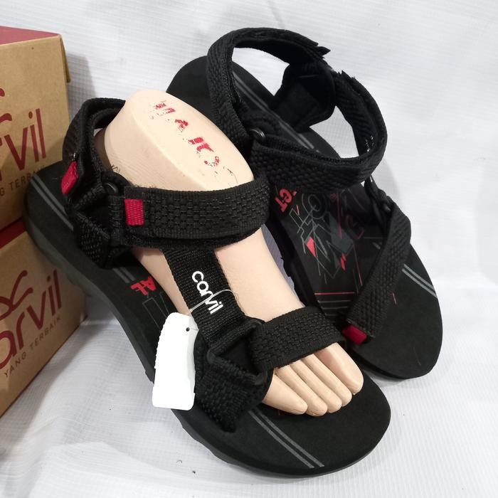 sandal gunung pria Carvil spector original sendal tali belakang