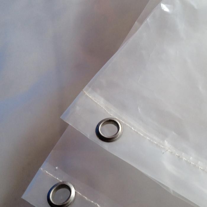 Terpal plastik bening ukuran 3x4