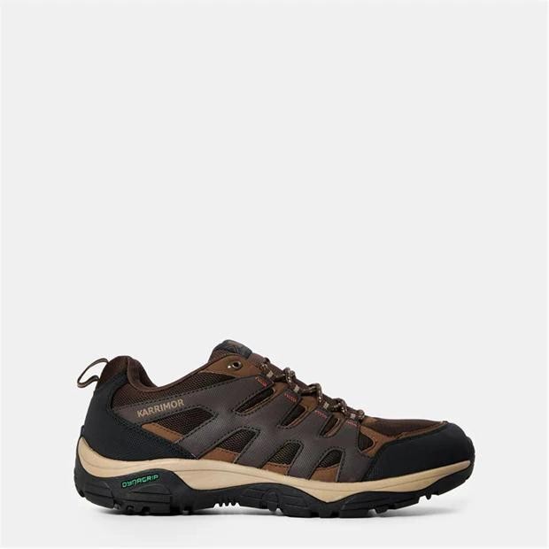 KARRIMOR SUMMIT MEN'S WALKING SHOES BROWN SEPATU GUNUNG HIKING TREKKING TRAVELING ORIGINAL