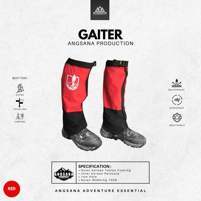 GAITER ANGSANA OUTDOOR RED