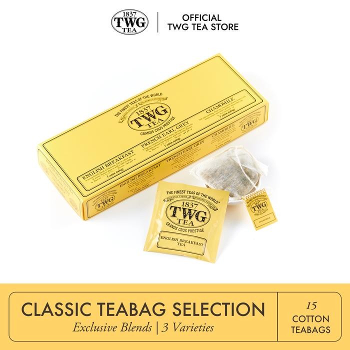 

TWG Tea Classic Teabag Selection, Cotton Teabag