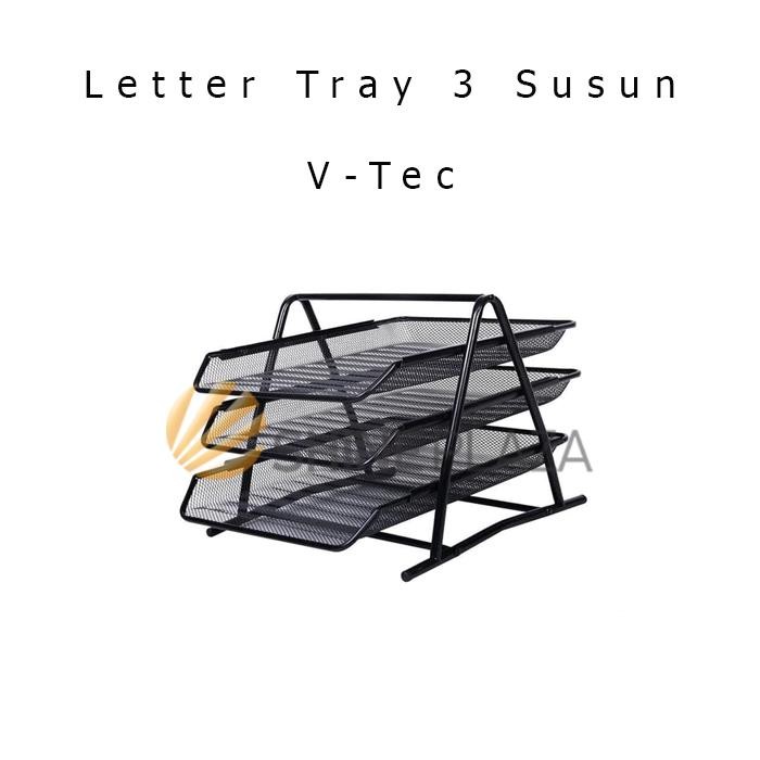 

Pilihan- Rak Kertas - Document Tray 3 Susun V-Tec
