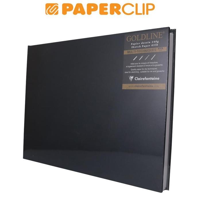 

Sketchbook A4 Clairefontaine Goldline 140Gsm 34244C Landscape