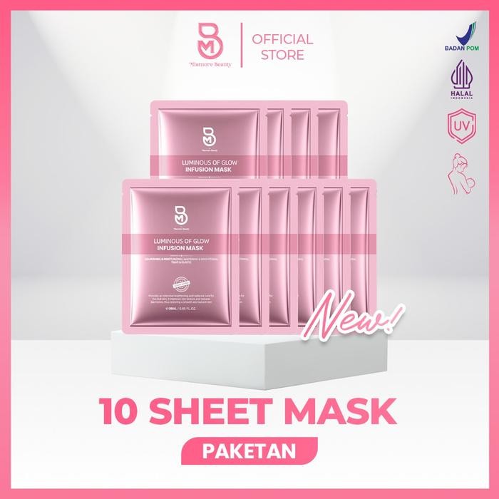Pilihan- Nv (Buy 1 Get 9) Infusion Sheetmask Part Of Luminous Of Glow