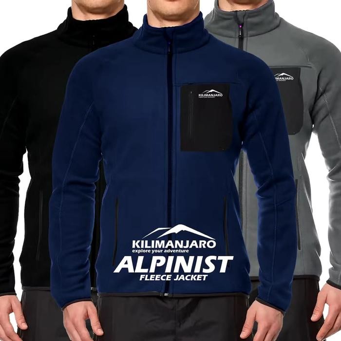 Khusus Gosend Jaket Fleece Thermal Kilimanjaro Alpinist - Jaket Polar Fleece Kilimanjaro