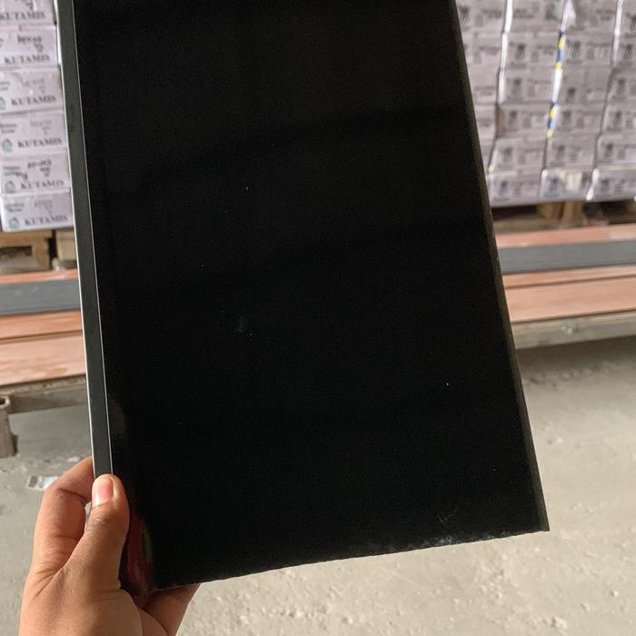 Bisa Spk Plafon Pvc Doff Laminate Hitam Polos