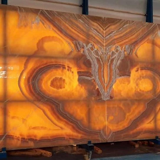 Onix Honey / Marmer Dinding Lantai