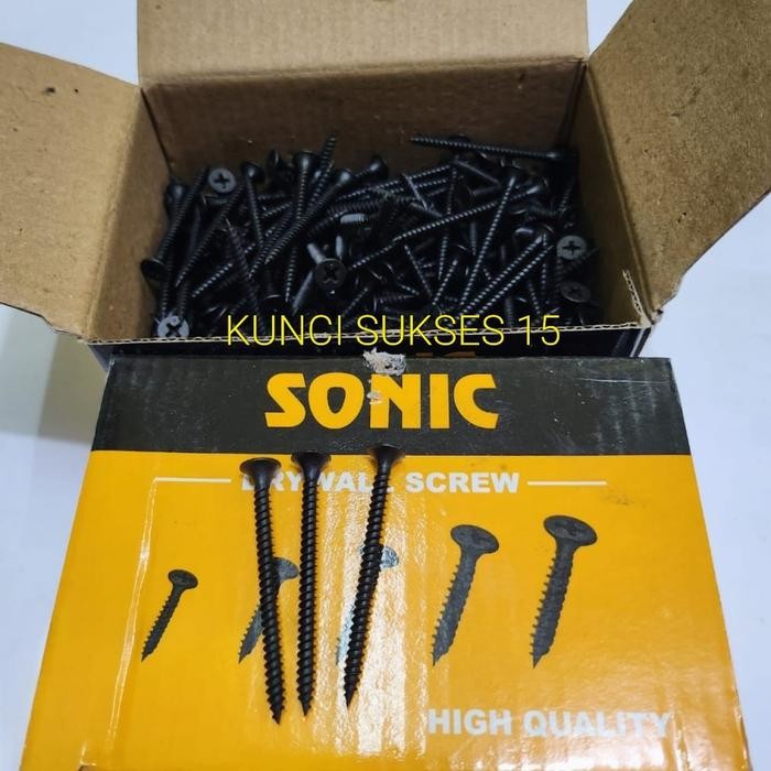 Pilihan- Skrup Gipsum 6X2" / Sekrup Gypsum 2" Inch / Skrup Gipsum 5 Cm