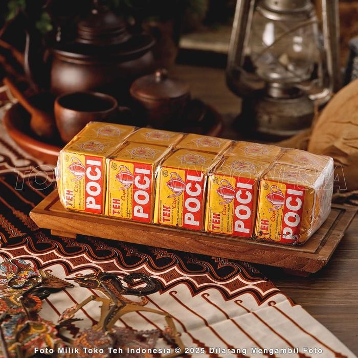 

Exp Lama Teh Solo Teh Poci 1 Bal x10pcs - Teh Hijau Melati Tubruk Indonesia