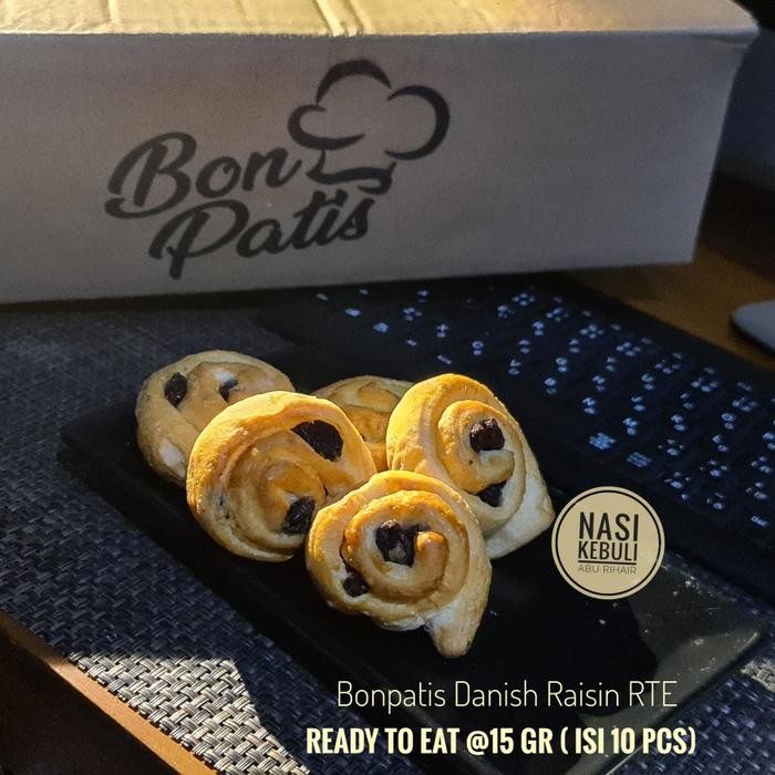 

Pilihan- Bonpatis Danish Raisin @15 Gr(10 Pcs) Ready To Eat #Instan