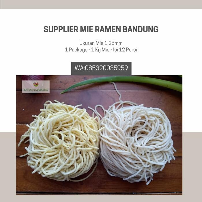 Pilihan- Mie Ramen Premium Mentah Halal Isi 12 Porsi