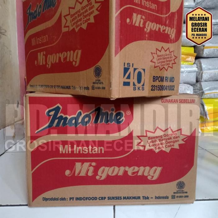 Pilihan- Indomie Mi Goreng 1 Kardus