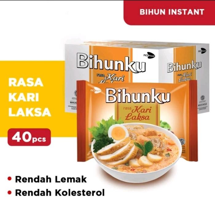 

Pilihan- Bihunku Instan Rasa Kari Laksa 1 Dus 40 Pcs