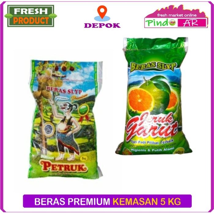 

Pilihan- Beras Premium Cap Jeruk Garut Dan Beras Petruk Kemasan 5 Kg
