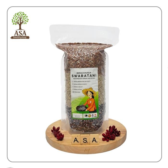 

Pilihan- Beras Mix Organik Swaratani 1Kg