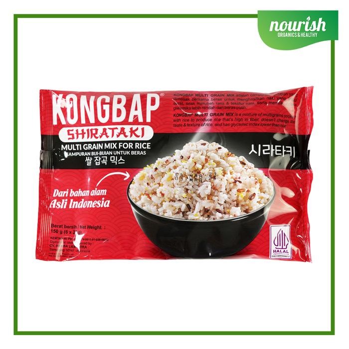 

Pilihan- Kongbap Shirataki Multigrain Mix Rice 150G