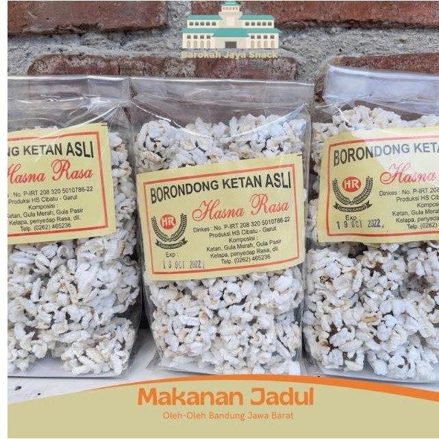 Pilihan- Borondong Ketan Oleh Oleh Bandung