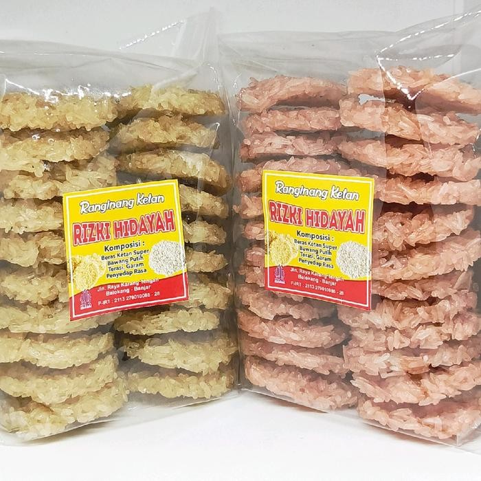 

Pilihan- [ Satukilo ] Rengginang Mentah Ketan Asli Original Goreng Putih