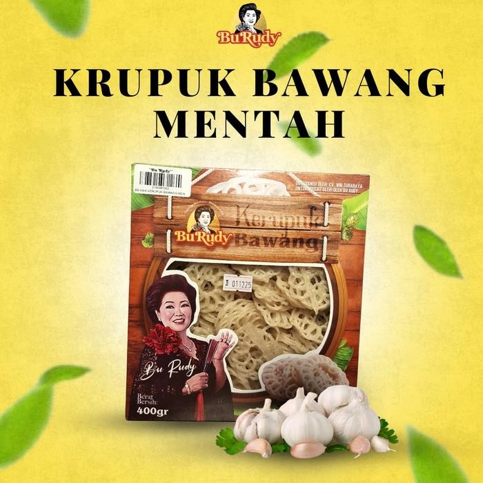 

TERLARIS Krupuk Mentah Bu Rudy kemasan ekonomis READY STOCK