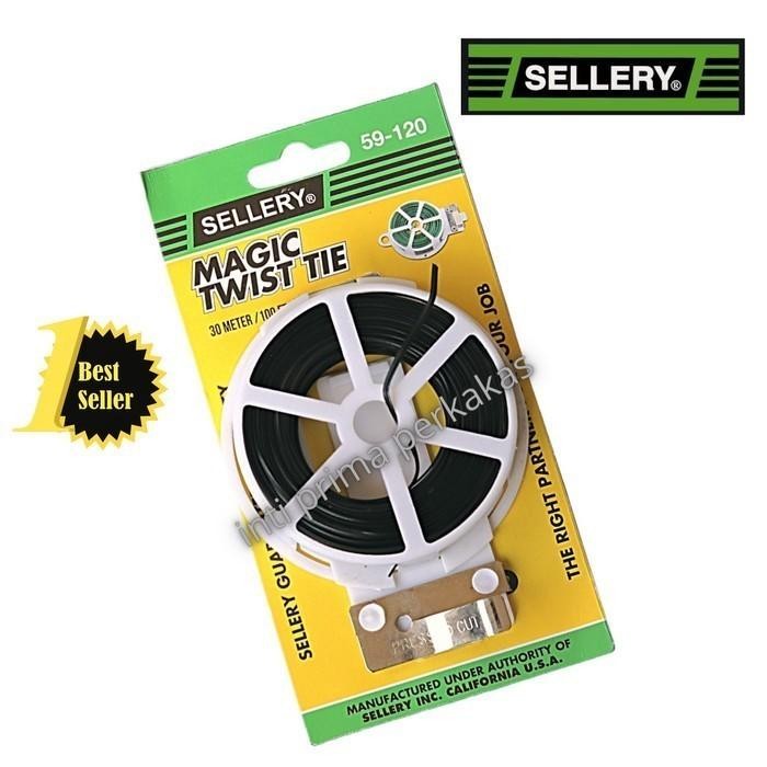 

Pilihan- Sellery Magic Twist Tie 30 Meter Tali Ikat Kawat Pengikat Kabel 59-120