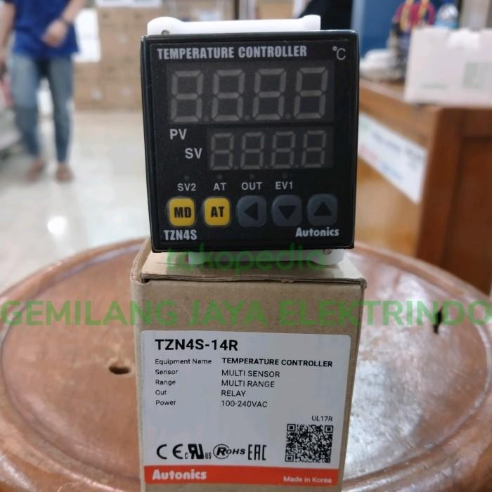 Terbaik Temperature Controller Autonics Tzn4S-14R / Tzn4S-14S/ Tzn4S-14C Terlariss 
