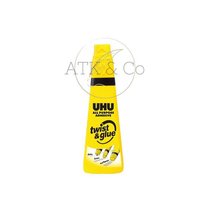 

Pilihan- Lem Uhu Twist & Glue All Purpose Adhesive 90Ml - Lem Serbaguna Uhu