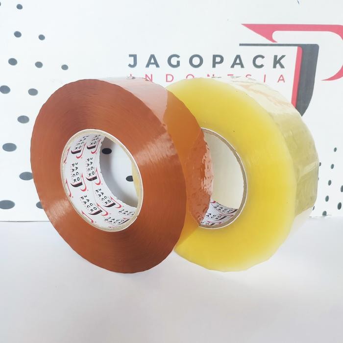 

Pilihan- Lakban Coklat - Bening 45 X 500 Yard - Lakban Packing Jumbo - Jago Pack Indonesia