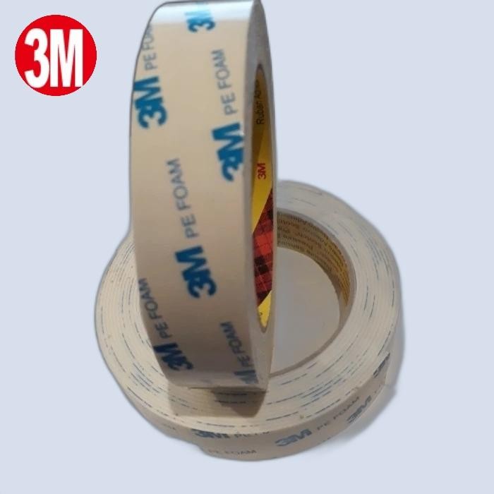 

Pilihan- 3M Double Tape Foam Putih,24Mm X 4 M