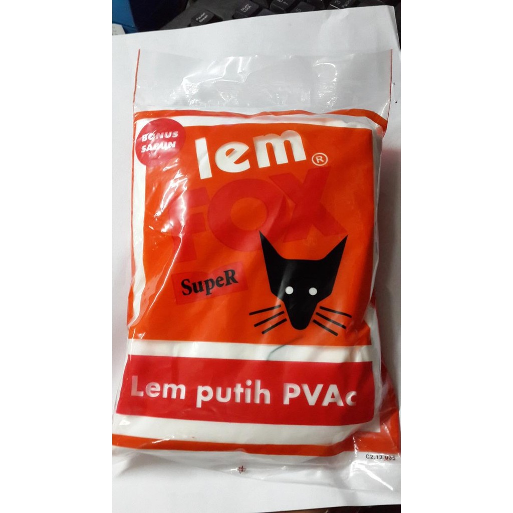 

Pilihan- Lem Kayu / Pvac Fox 700 Gram
