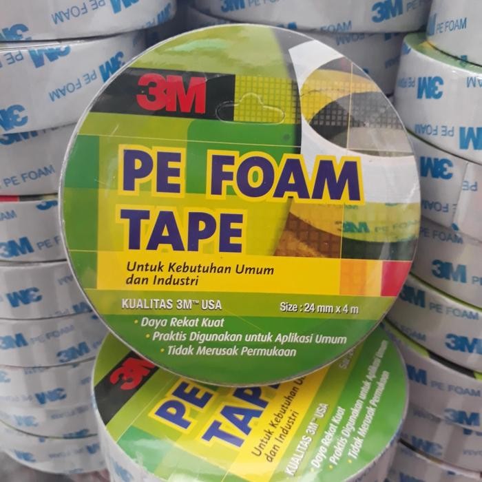

Pilihan- 3M Double Tape Foam Greey,Size:24Mm X 4 Mtr