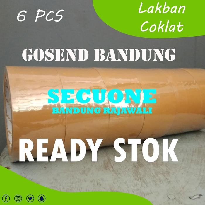 

Pilihan- Lakban/Isolasi/Selotip/Warna Coklat 6 Pcs