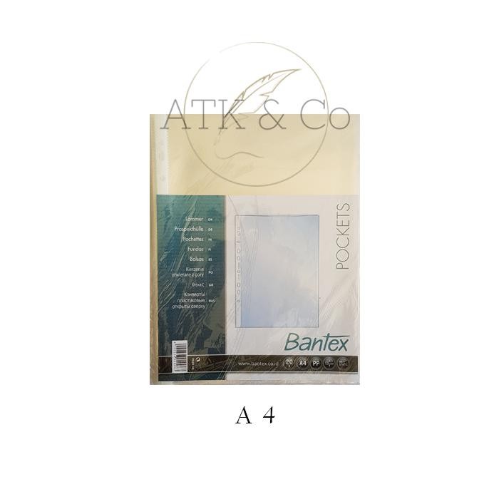 

Pilihan- Sheet Protector A4 Bantex - Plastik Pp Pocket A4 Bantex