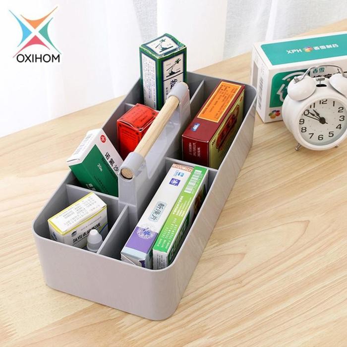 

Pilihan- Oxihom Kotak Tool Box Tempat Perkakas Kotak Penyimpanan Serbaguna Mainan Kotak Obat