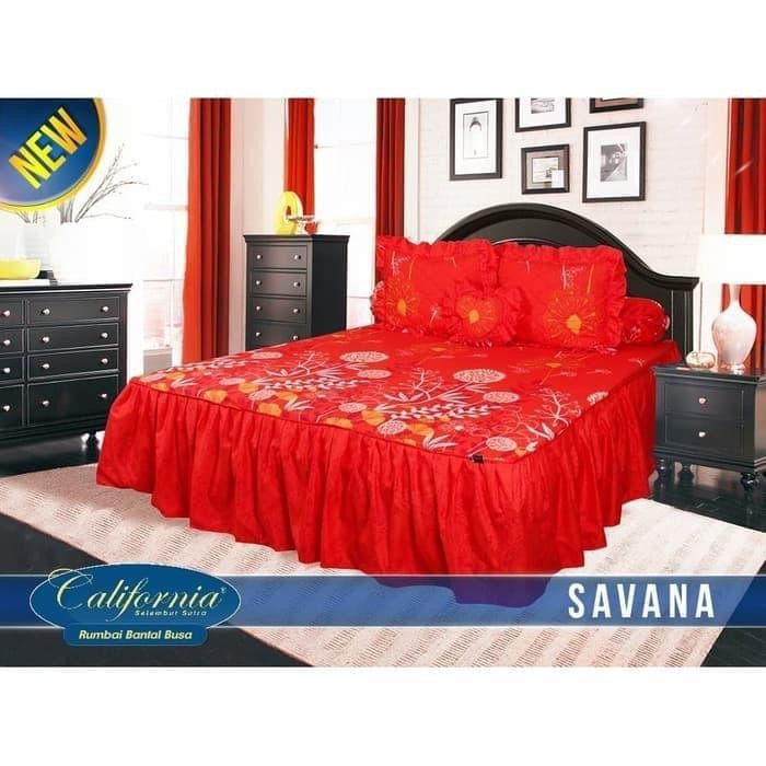 Sprei Rumbai California 180X200 Savana