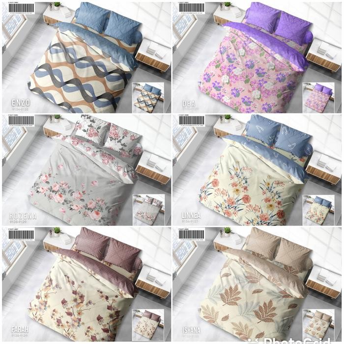 Sprei All New My Love 180 T.30 Cm Orenji - Bantal 4