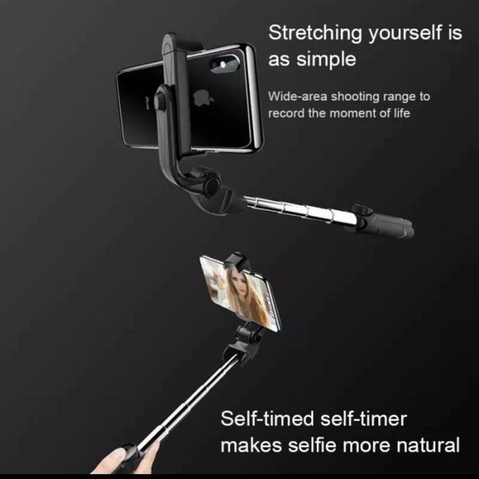 Tripod Tongsis Bluetooth K21 Selfie Stick Wireless K-21