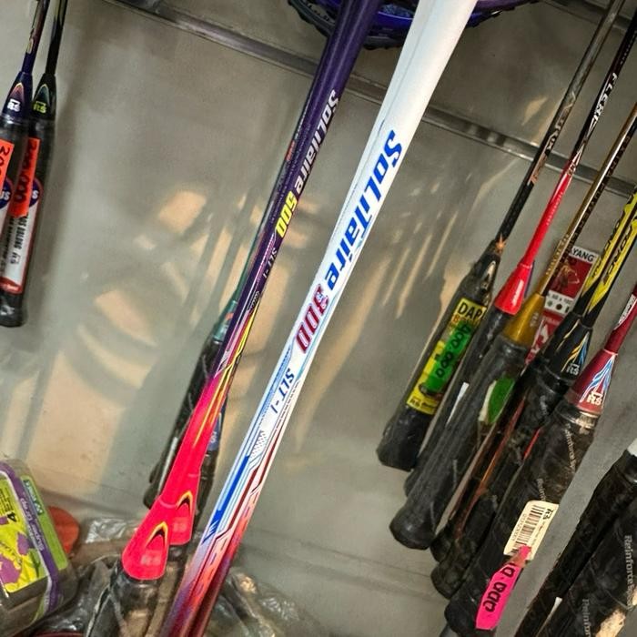 Raket Badminton Rs Solitaire 100 200 300 500 600 Batangan