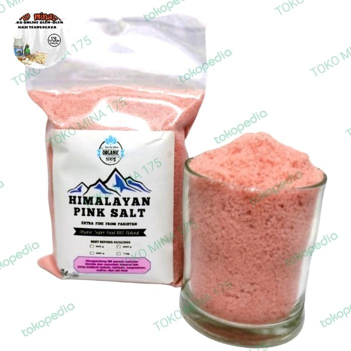 

Pilihan- Garam Himalaya 1Kg - Natural Pink Salt - Himsalt