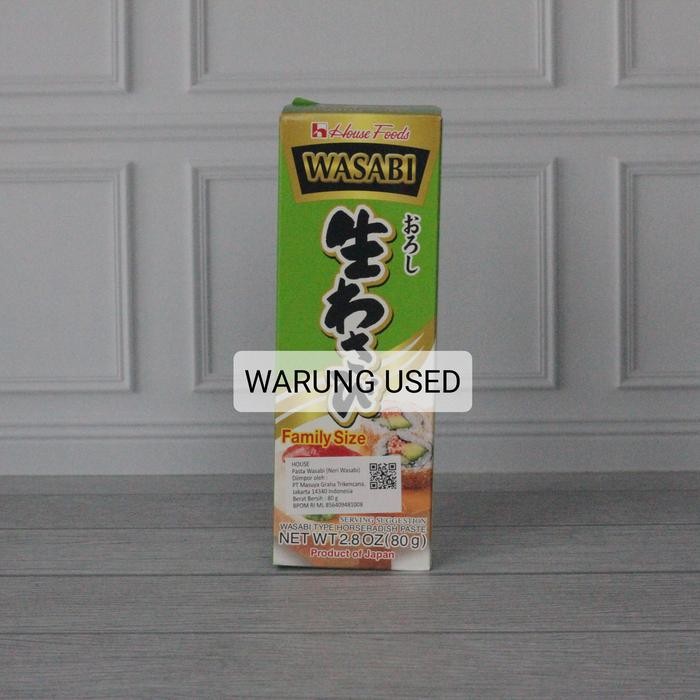 

Pilihan- House Neri Wasabi Tube 80Gr Made In Japan Sambal Jepang