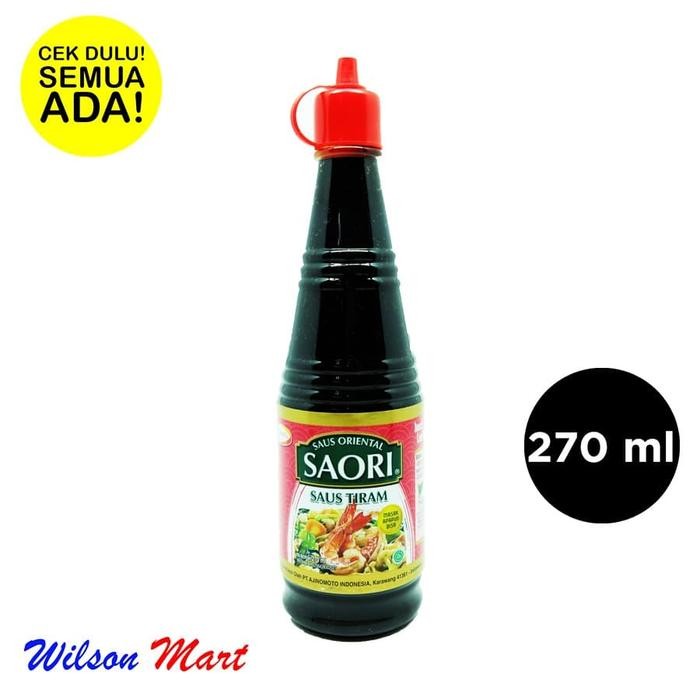 

Pilihan- Saori Saus Tiram 270 Ml Botol