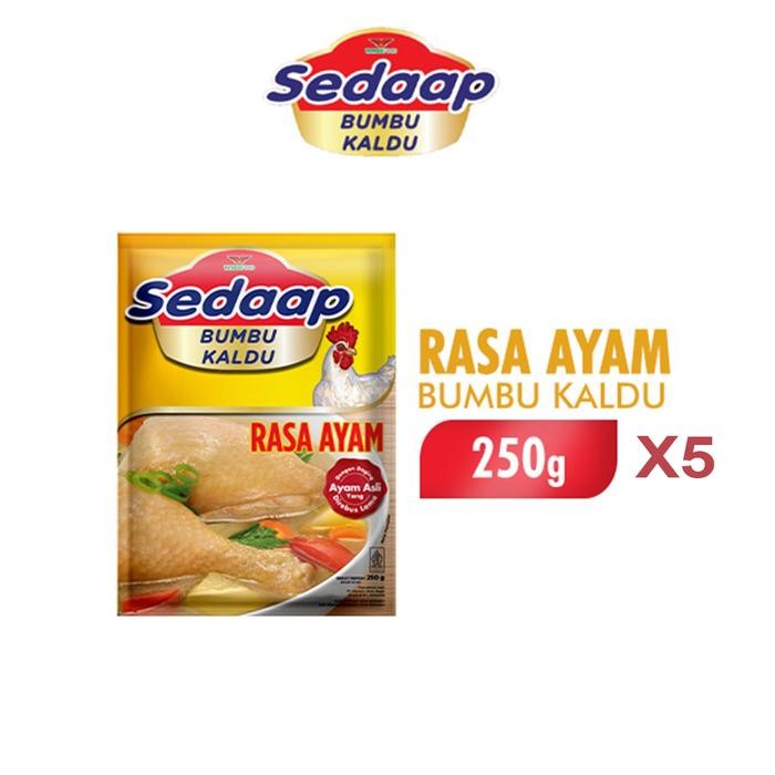 

Pilihan- Sedaap Kaldu Ayam Penyedap Rasa 250G X5
