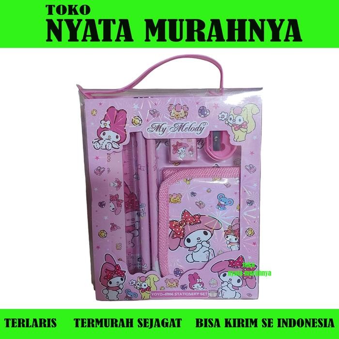 

Paket Alat Tulis Anak Stationery Study Set Motif My Melody