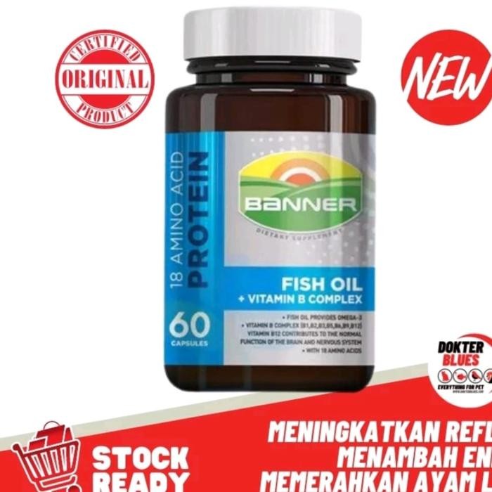 VITAMIN AYAM BANNER BLUE AYAM FISH OIL VITAMIN B KOMPLEK AYAM THAILAND