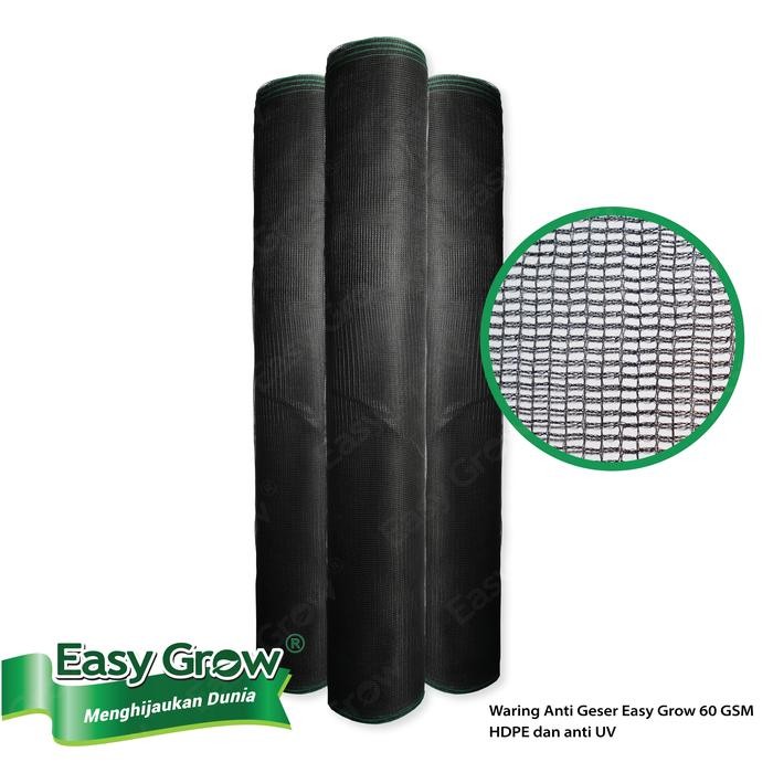 Waring Jaring Hitam / Hijau Lebar 1,2 meter - roll