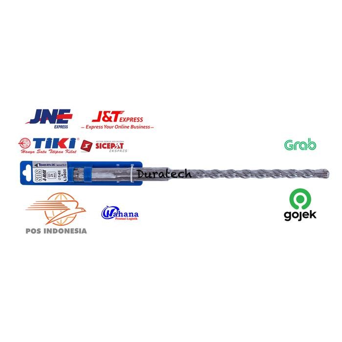 SDS MAX 4-edge 30mm x 570mm - Mata bor beton SDS Max Benz Werkz