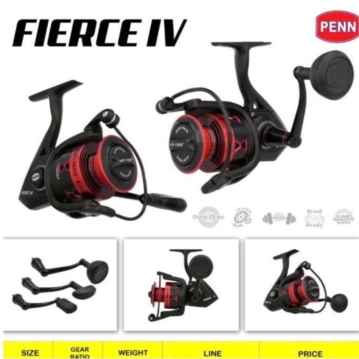 Reel PENN Fierce IV - Full Metal Body