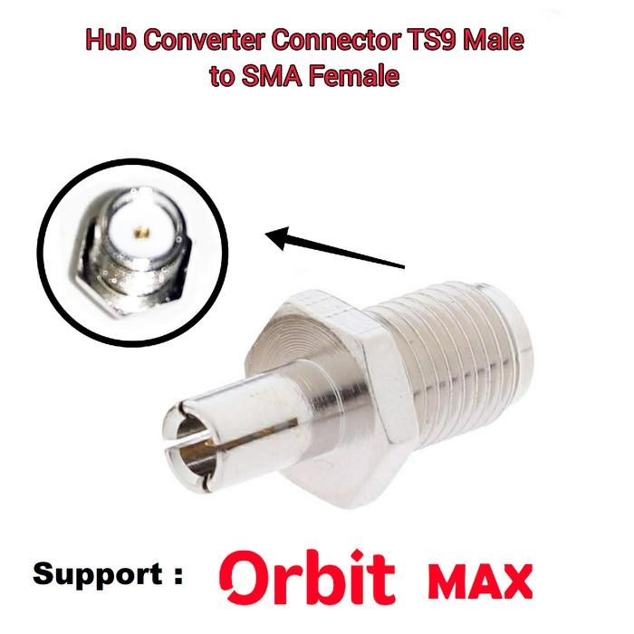 Converter Connector TS9 Male to SMA Female Jack Pigtail RF Antena
